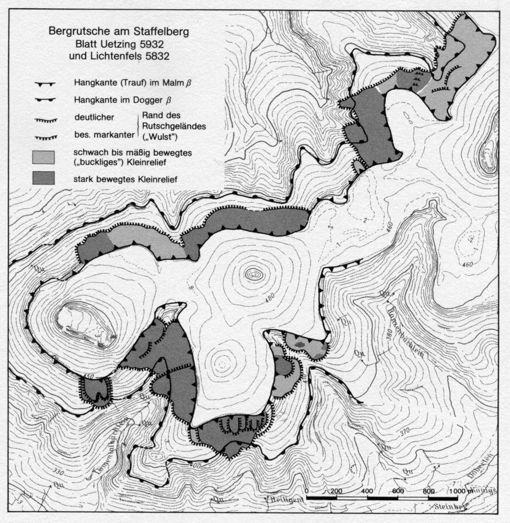 Hangrutsche in der Fränkischen Schweiz - http://landschaften-in